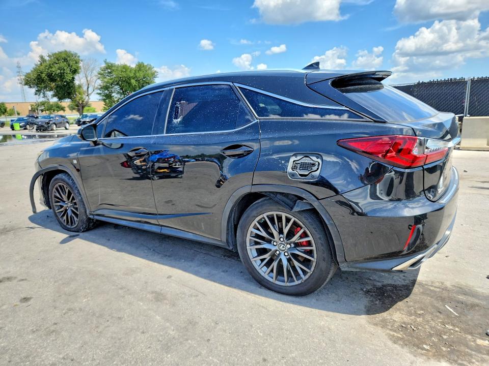2017 Lexus Rx VIN 2T2BZMCA2HC056898 COPART salvage auction — FRONT END, In - Certificate Of Title, sold $16,000 on 2026-07-30 (photo 2)