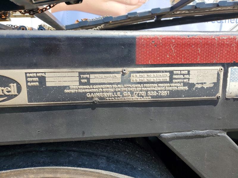 2014 Cottrell Trailer VIN 5EDAZ1440EG480102 COPART salvage auction — MINOR DENT/SCRATCHES, PA - DEALER ONLY CLEAN TITLE (P), sold $3,050 on 2026-09-15 (photo 8)