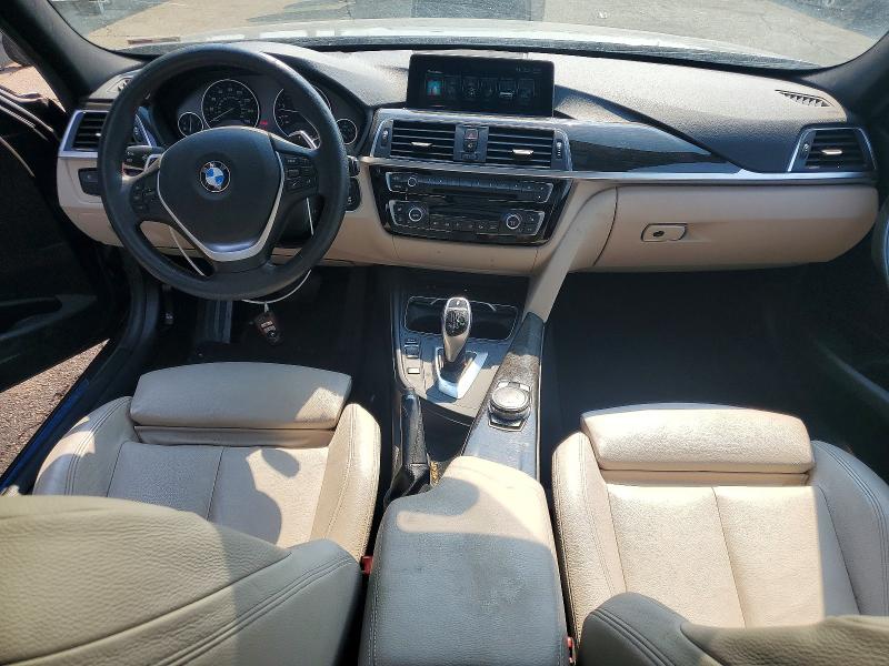 2017 BMW 3 series VIN WBA8K3C52HK678557 COPART salvage auction — SIDE, Ca - Salvage Certificate, sold $325 on 2026-07-30 (photo 8)
