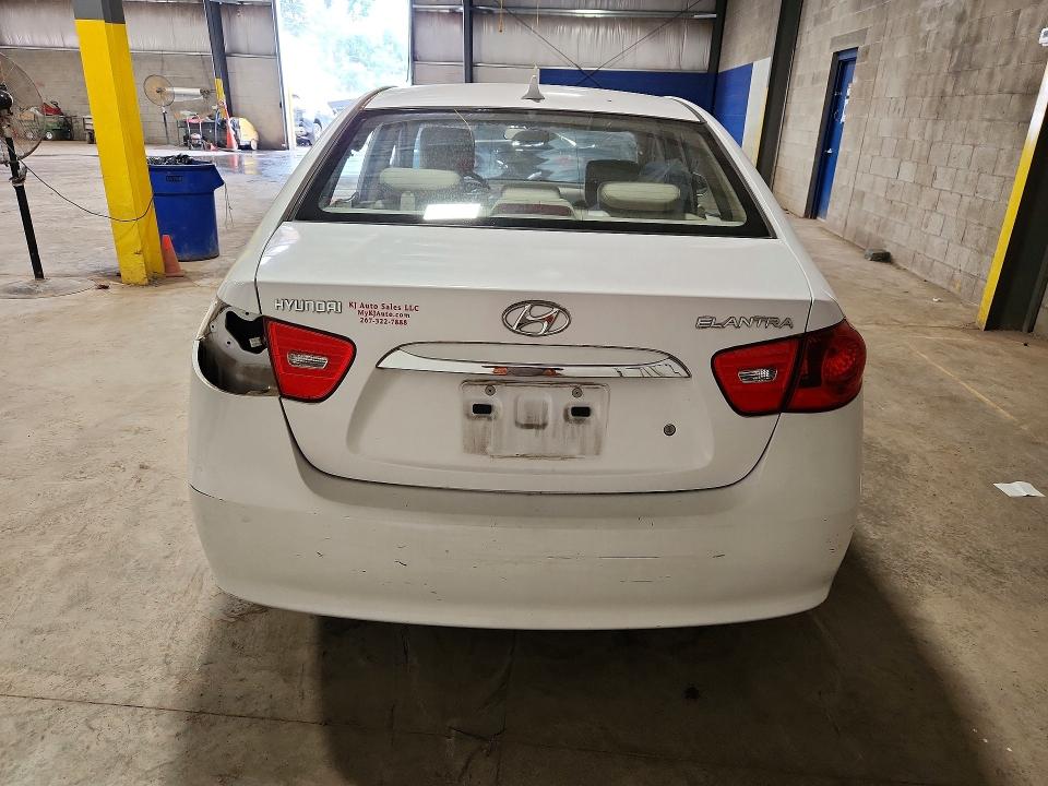 2010 Hyundai Elantra VIN KMHDU4AD2AU858381 COPART salvage auction — SIDE, Pa - Certificate Of Salvage, sold $500 on 2026-07-22 (photo 6)