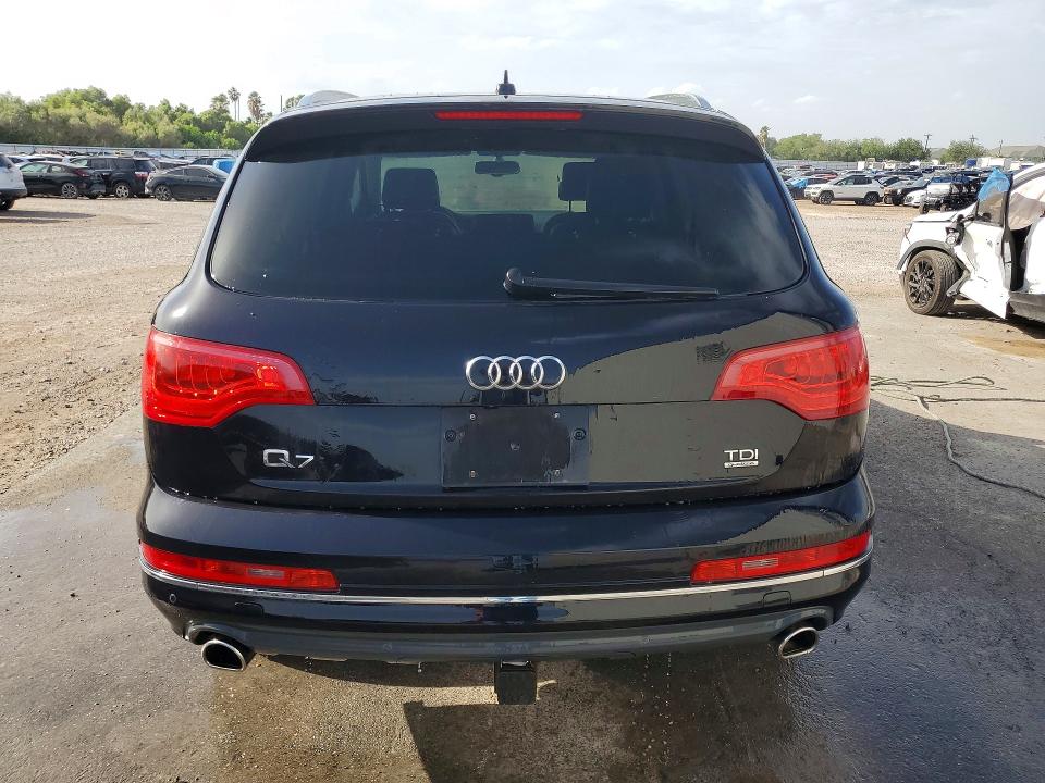 2015 Audi Q7 VIN WA1LMAFE4FD025280 COPART salvage auction — REAR END, Tx - Certificate Of Title, sold $4,250 on 2026-07-29 (photo 6)