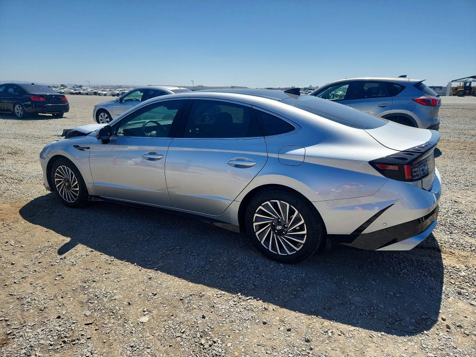 2024 Hyundai Sonata VIN KMHL54JJ5RA100367 COPART salvage auction — FRONT END, Ca - Salvage Certificate, sold $125 on 2026-07-24 (photo 2)