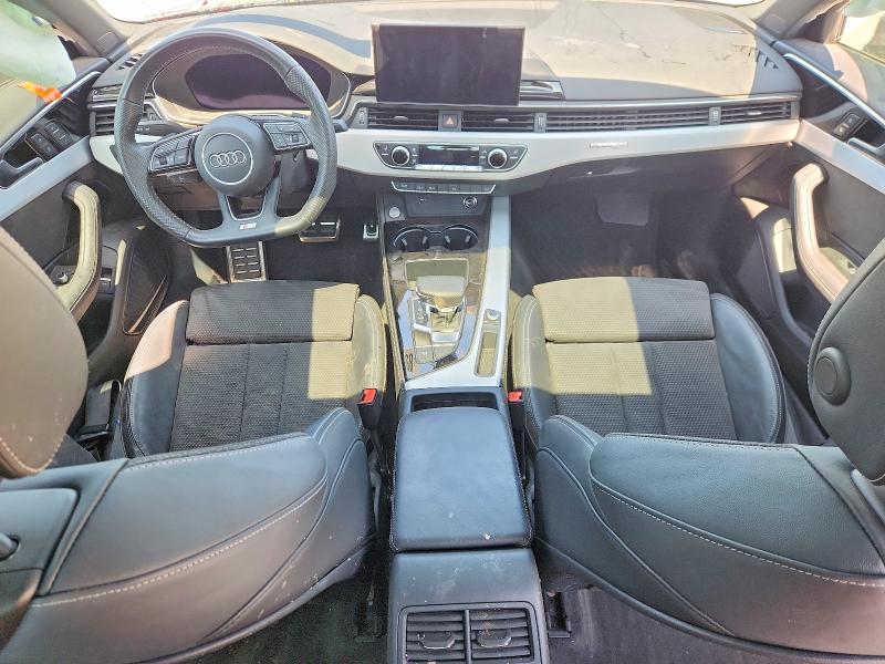 2020 Audi A4 VIN WAUENAF47LN010374 COPART salvage auction — SIDE, TX - SALVAGE VEHICLE TITLE, sold $200 on 2026-07-21 (photo 8)