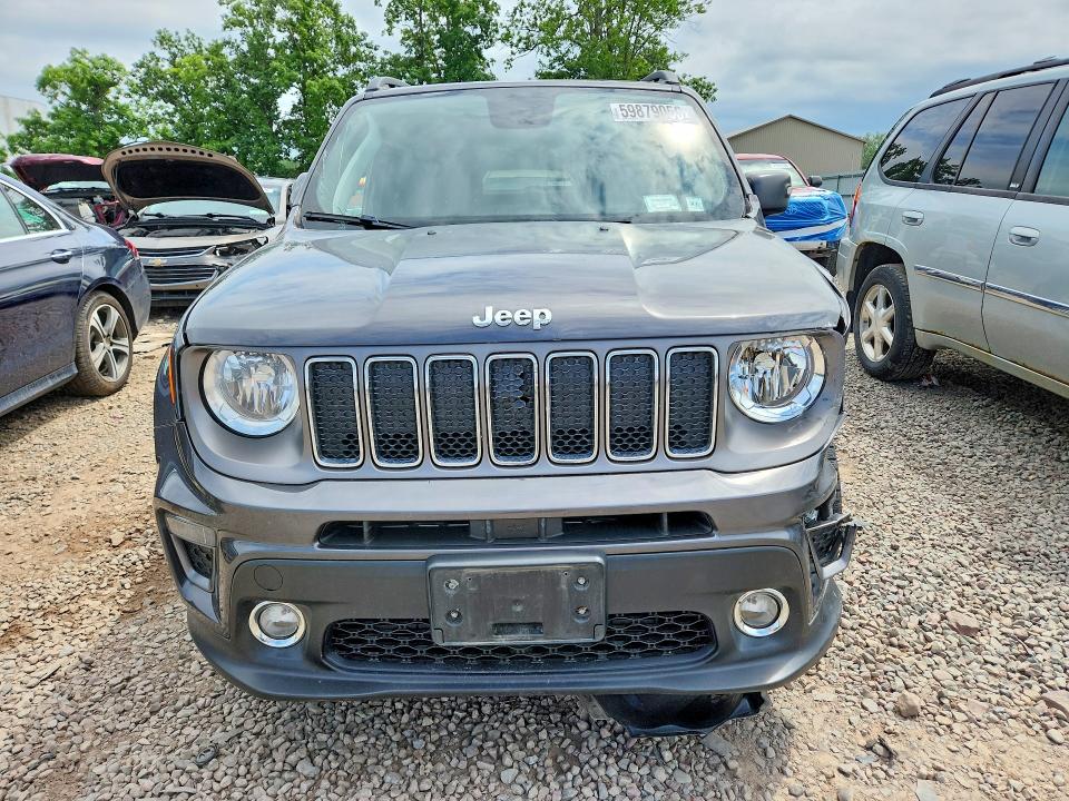 2020 Jeep Renegade VIN ZACNJBD13LPL70842 COPART salvage auction — FRONT END, Ny - Mv-907A Salvage Certificate, sold $1,550 on 2026-08-19 (photo 5)