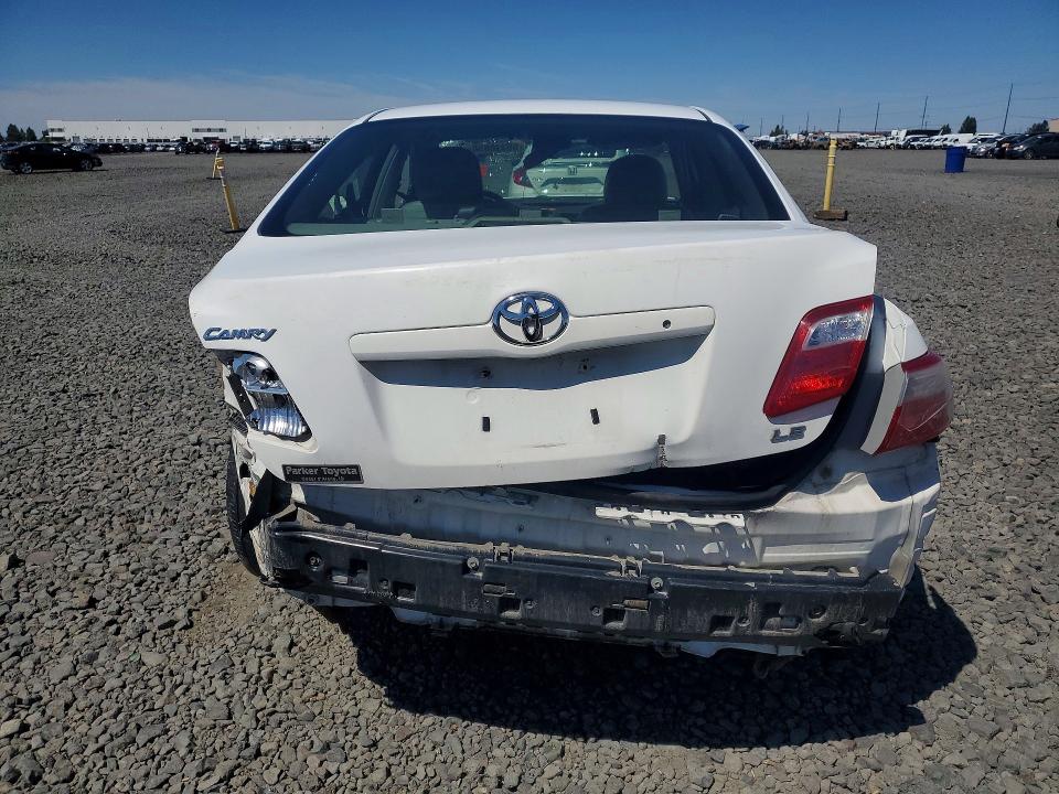 2007 Toyota Camry VIN JTNBE46K673009347 COPART salvage auction — ROLLOVER, WA - BILL OF SALE, sold $350 on 2026-07-22 (photo 6)