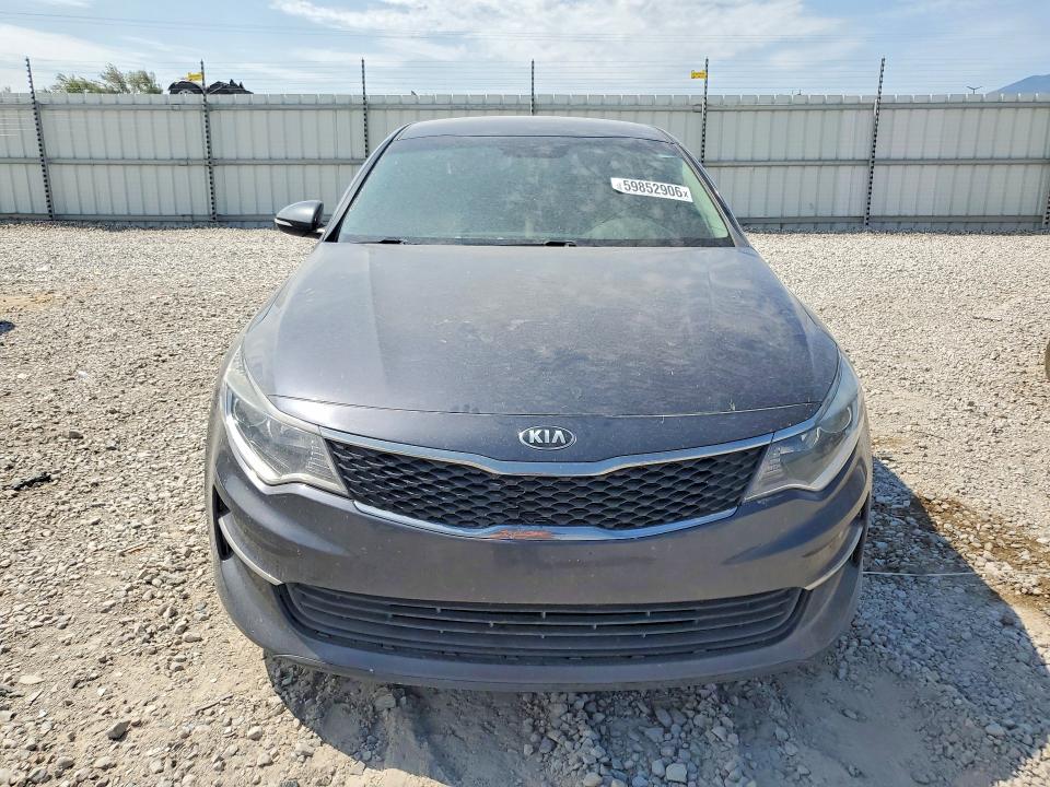 2017 Kia Optima VIN 5XXGT4L30HG168704 COPART salvage auction — SIDE, Ut - Salvage Certificate, sold $500 on 2026-07-24 (photo 5)