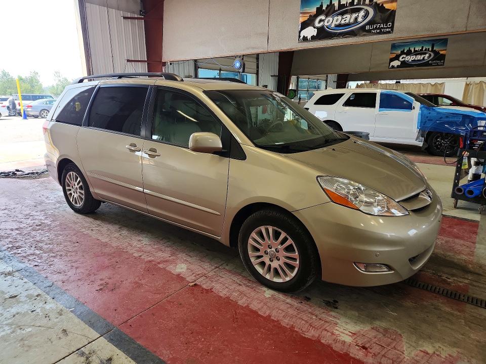 2009 Toyota Sienna VIN 5TDZK22C89S227225 COPART salvage auction — SIDE, NY - MV-907A SALVAGE CERTIFICATE, sold $550 on 2026-07-27 (photo 4)