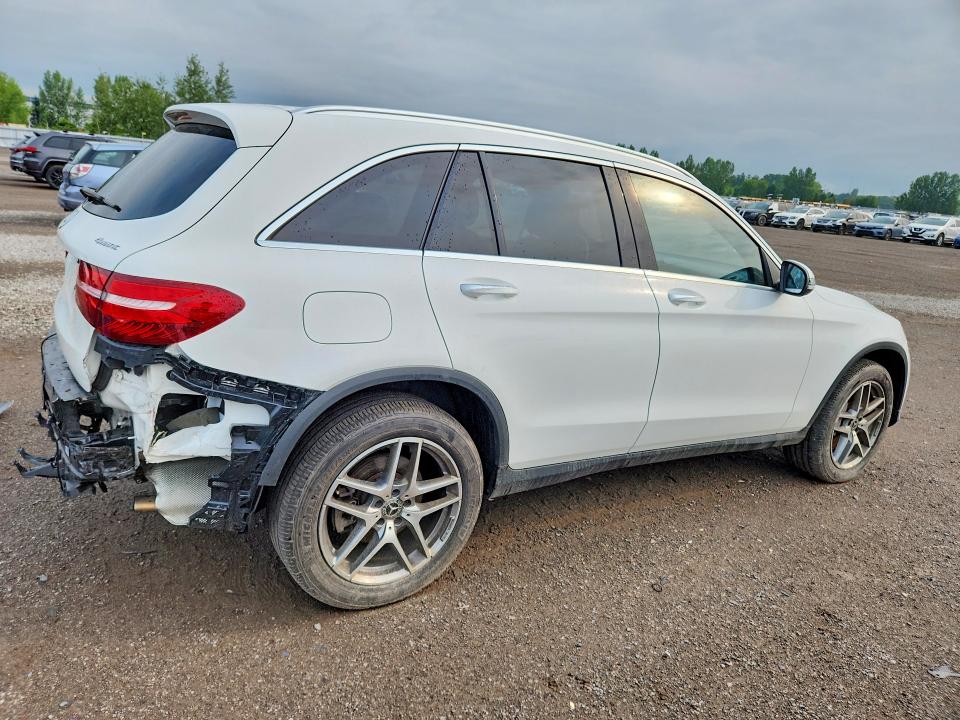 2018 Mercedes-benz Glc class VIN WDC0G4KB3JV041111 COPART salvage auction — REAR END, On - Permit No Brand - Unfit, sold $13,300 on 2026-08-13 (photo 3)