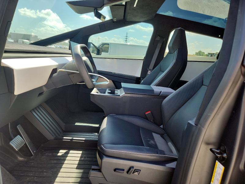 2024 Tesla Cybertruck VIN 7G2CEHEE9RA026641 COPART salvage auction — DAMAGE HISTORY, Tx - Cert Of Title-Rebuilt Salvage (P), sold $40,000 on 2026-07-17 (photo 7)
