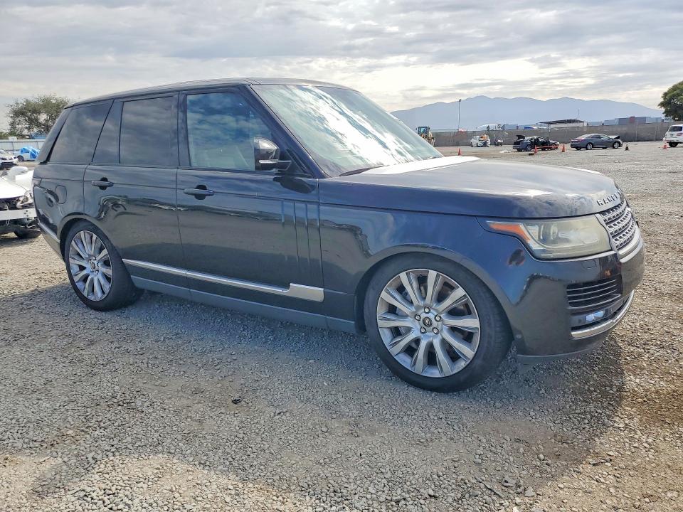 2014 Land rover RANGE ROVER VIN SALGS2EF6EA133387 COPART salvage auction — SIDE, Ca - Dis/Dlr/Exp Only Clean Title, sold $3,100 on 2026-07-31 (photo 4)