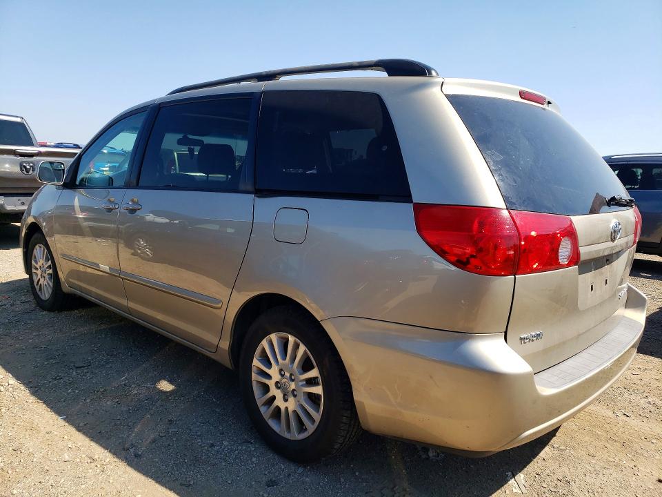 2008 Toyota Sienna VIN 5TDZK22C18S205372 COPART salvage auction — NORMAL WEAR, IL - CERTIFICATE OF TITLE, sold $300 on 2026-07-19 (photo 2)