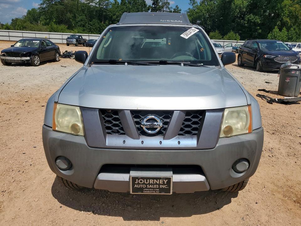 2007 Nissan Xterra VIN 5N1AN08W87C525858 COPART salvage auction — VANDALISM, Nc - Salvage Certificate Of Title, sold $400 on 2026-08-03 (photo 5)