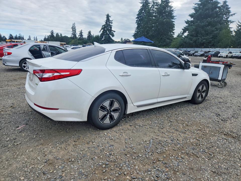 2012 Kia Optima VIN KNAGM4AD6C5026859 COPART salvage auction — REAR END, WA - BILL OF SALE, sold $475 on 2026-07-31 (photo 3)