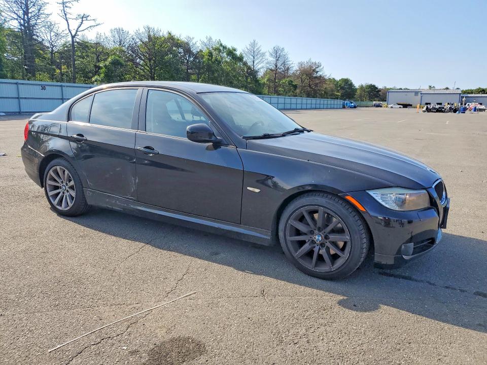 2011 BMW 3er VIN WBAPK7C5XBF087234 COPART salvage auction — REAR END, NY - MV-907A SALVAGE CERTIFICATE, sold $80 on 2026-07-27 (photo 4)
