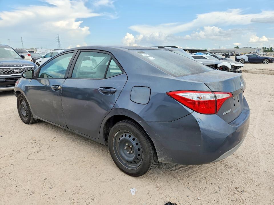 2016 Toyota Corolla VIN 5YFBURHE6GP452293 COPART salvage auction — FRONT END, Tx - Certificate Of Title, sold $1,450 on 2026-07-10 (photo 2)