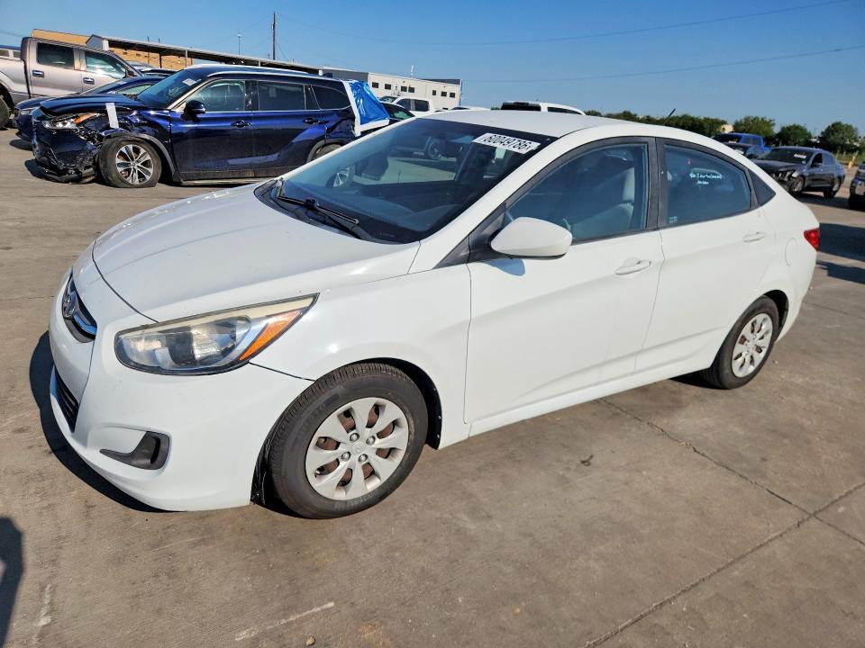 2016 Hyundai Accent VIN KMHCT4AE5GU075832 COPART salvage auction — NORMAL WEAR, Tx - Certificate Of Title, sold $350 on 2026-07-23 (photo 1)