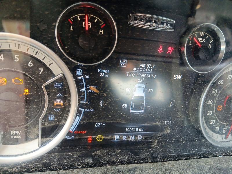2016 Ram 1500 VIN 3C6RR7LT4GG215048 COPART salvage auction — ROLLOVER, Ak - Certificate Of Vehicle Title, sold $70 on 2026-08-11 (photo 9)