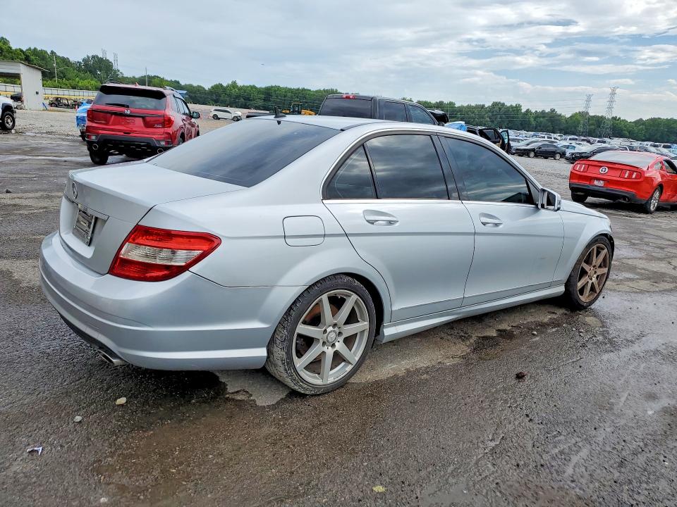 2011 Mercedes-benz C class VIN WDDGF5EB5BA460732 COPART salvage auction — FRONT END, TN - CERTIFICATE OF TITLE (P), sold $825 on 2026-07-23 (photo 3)