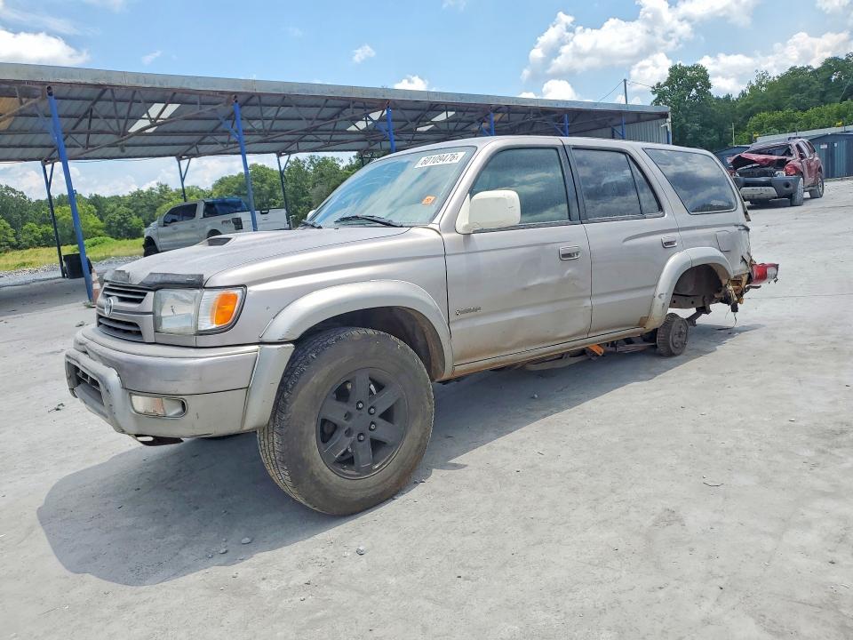 2002 Toyota 4runner VIN JT3GN86R920252678 COPART salvage auction — ROLLOVER, GA - CERTIFICATE OF TITLE, sold $750 on 2026-07-30 (photo 1)