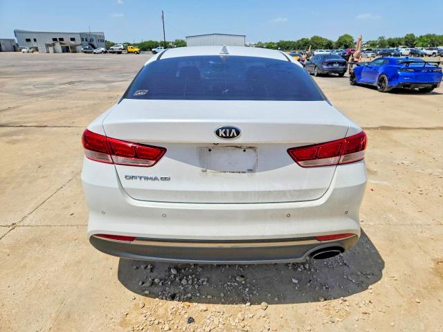 2018 Kia Optima VIN 5XXGT4L35JG197976 COPART salvage auction — WATER/FLOOD, Tx - Salvage Title-Flood Damage, sold $550 on 2026-07-20 (photo 6)