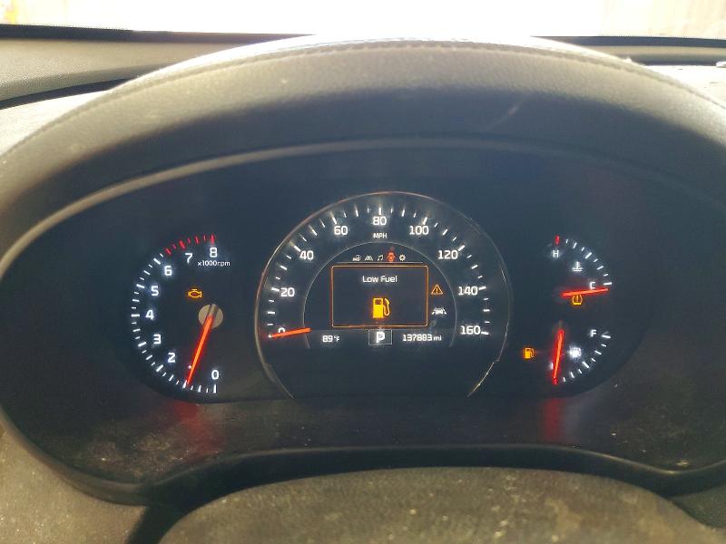 2017 Kia Sorento VIN 5XYPH4A1XHG278187 COPART salvage auction — MECHANICAL, Sc - Dealer Only Clean Title (P), sold $1,450 on 2026-07-15 (photo 9)