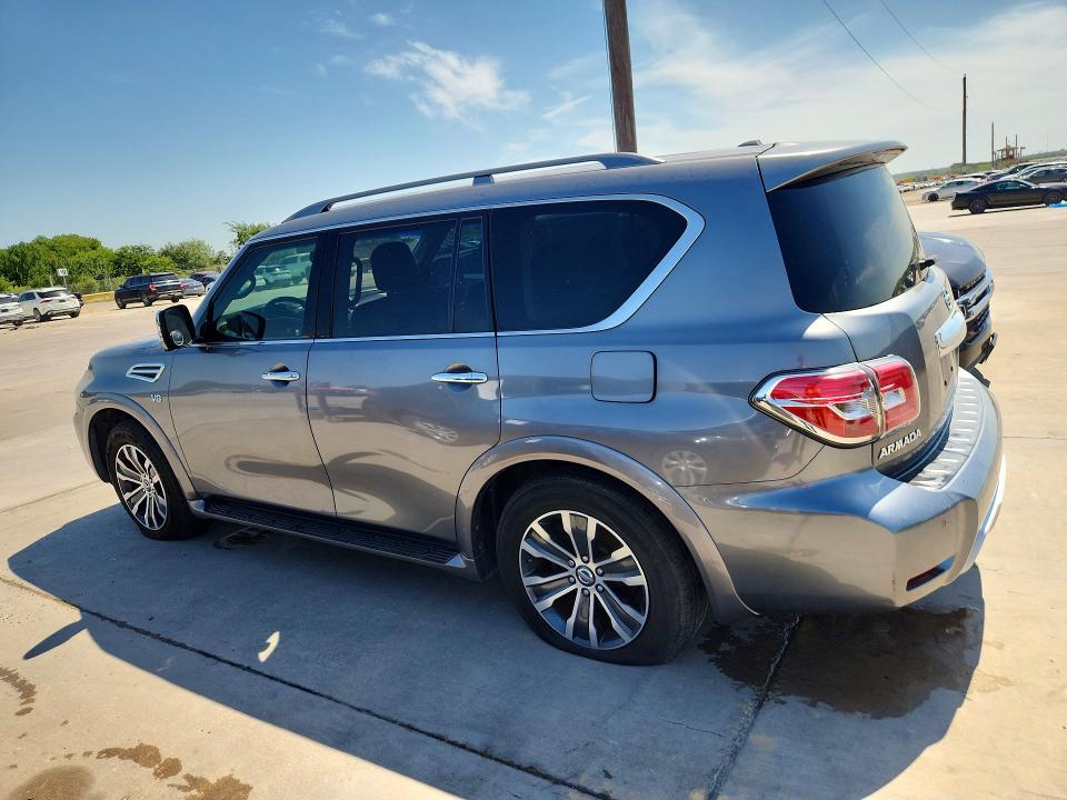 2017 Nissan Armada VIN JN8AY2ND8H9003664 COPART salvage auction — MECHANICAL, Tx - Certificate Of Title, sold $2,850 on 2026-07-30 (photo 2)