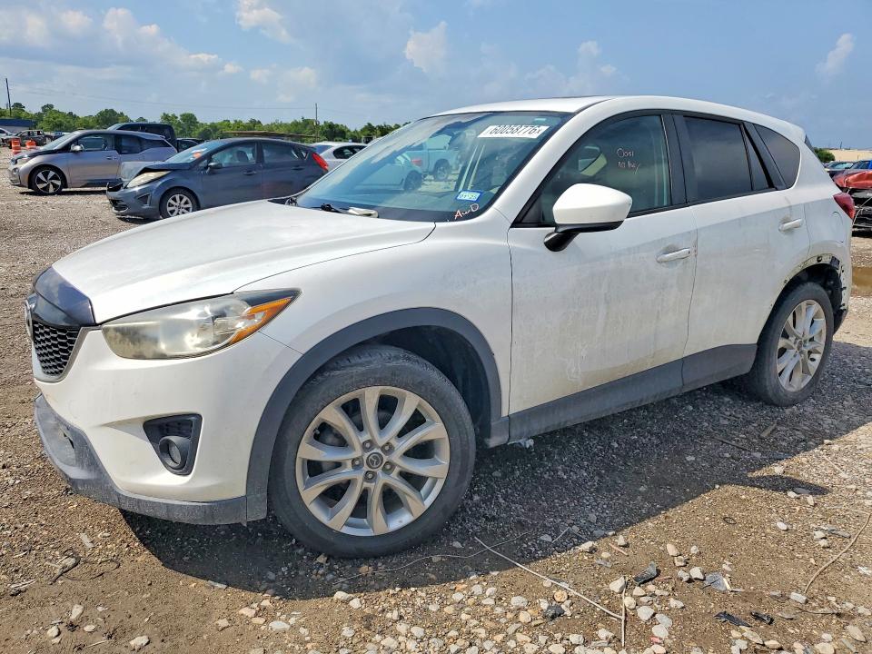 2013 Mazda Cx-5 VIN JM3KE4DE7D0166732 COPART salvage auction — FRONT END, Tx - Certificate Of Title (P), sold $0 on 2026-10-03 (photo 1)
