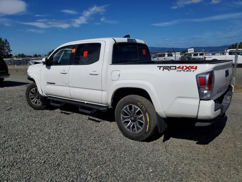 2023 Toyota Tacoma VIN 3TMCZ5AN1PM643362 COPART salvage auction — FRONT END, Ca - Certificate Of Title, sold $10,900 on 2026-07-30 (photo 2)