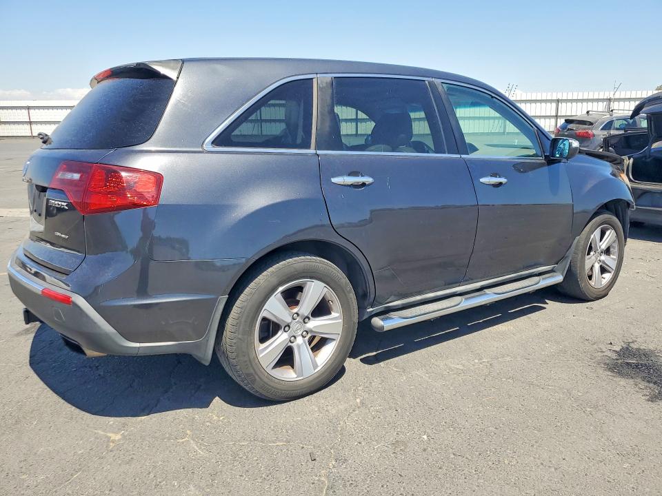 2013 Acura Mdx VIN 2HNYD2H3XDH521773 COPART salvage auction — FRONT END, Ca - Salvage Certificate, sold $550 on 2026-07-23 (photo 3)