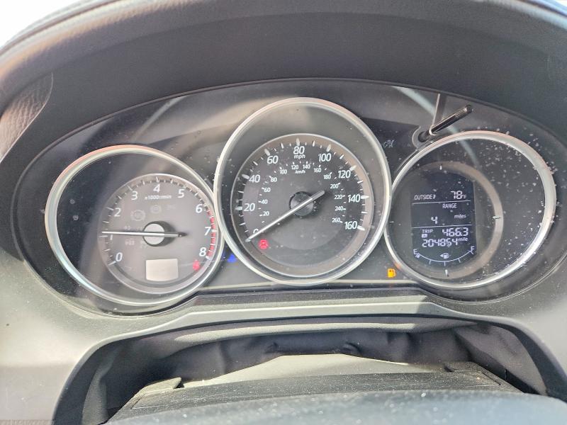 2016 Mazda 6 VIN JM1GJ1U58G1408001 COPART salvage auction — FRONT END, Ca - Dis/Dlr/Exp App For Dup Salvag, sold $1,350 on 2026-07-27 (photo 9)