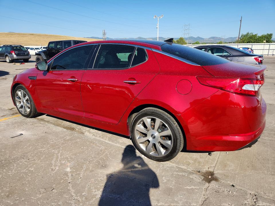 2012 Kia Optima VIN 5XXGR4A69CG082974 COPART salvage auction — SIDE, Co - Certificate Of Title, sold $1,550 on 2026-07-25 (photo 2)