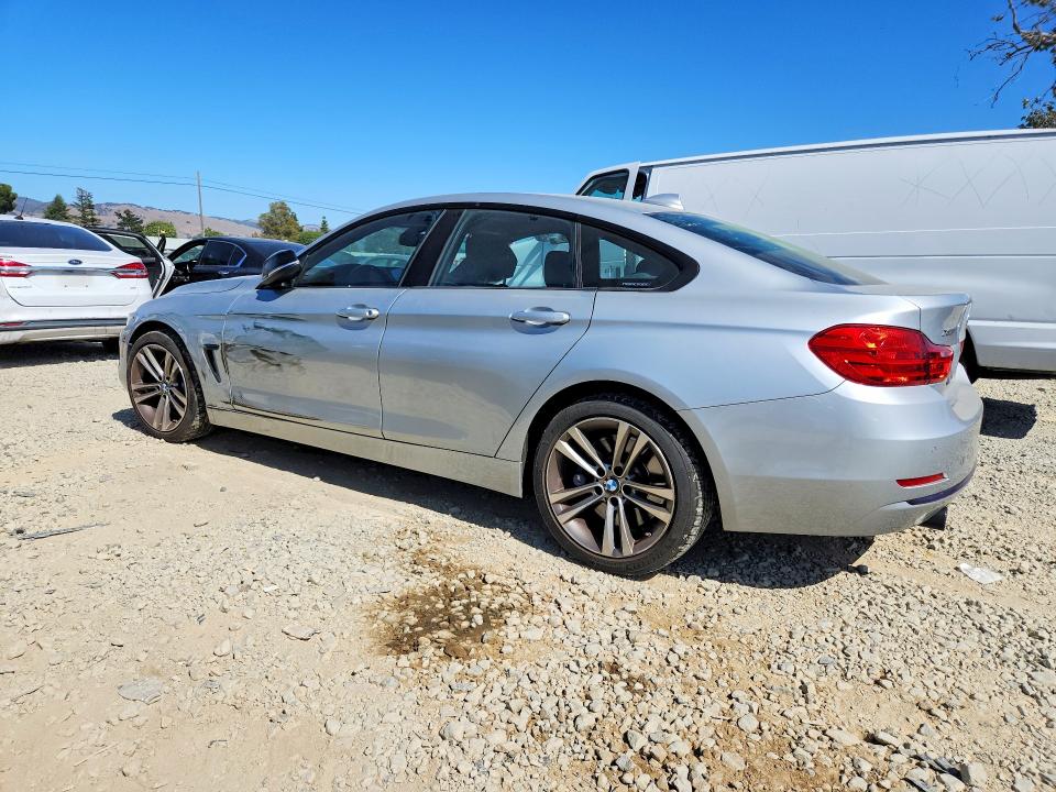2015 BMW 4er VIN WBA4B3C51FD669574 COPART salvage auction — UNDERCARRIAGE, Ca - Salvage Certificate, sold $3,100 on 2026-08-11 (photo 2)