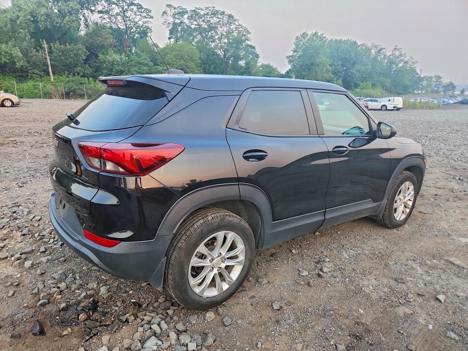 2021 Chevrolet Trailblazer VIN KL79MMS20MB179004 COPART salvage auction — FRONT END, Ny - Certificate Of Title, sold $3,100 on 2026-07-28 (photo 3)