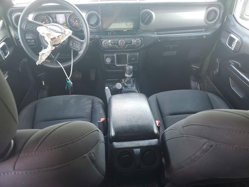 2020 Jeep Wrangler / VIN 1C4HJXDG2LW290744 COPART salvage auction — FRONT END, TX - SALVAGE VEHICLE TITLE, sold $7,500 on 2026-07-28 (photo 8)
