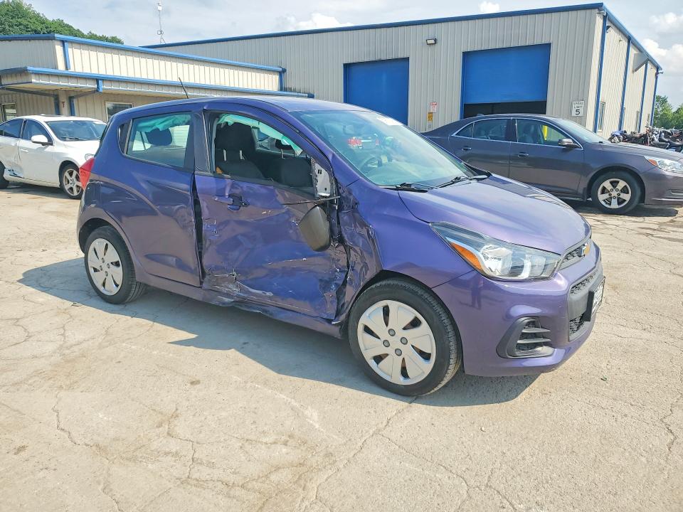 2017 Chevrolet Spark VIN KL8CB6SA0HC764692 COPART salvage auction — SIDE, Pa - Certificate Of Salvage, sold $900 on 2026-07-23 (photo 4)