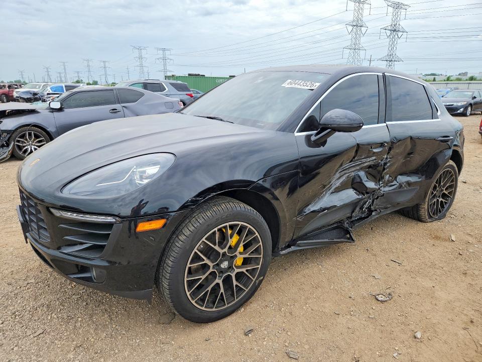 2017 Porsche Macan VIN WP1AB2A51HLB11279 — COPART salvage auction photo