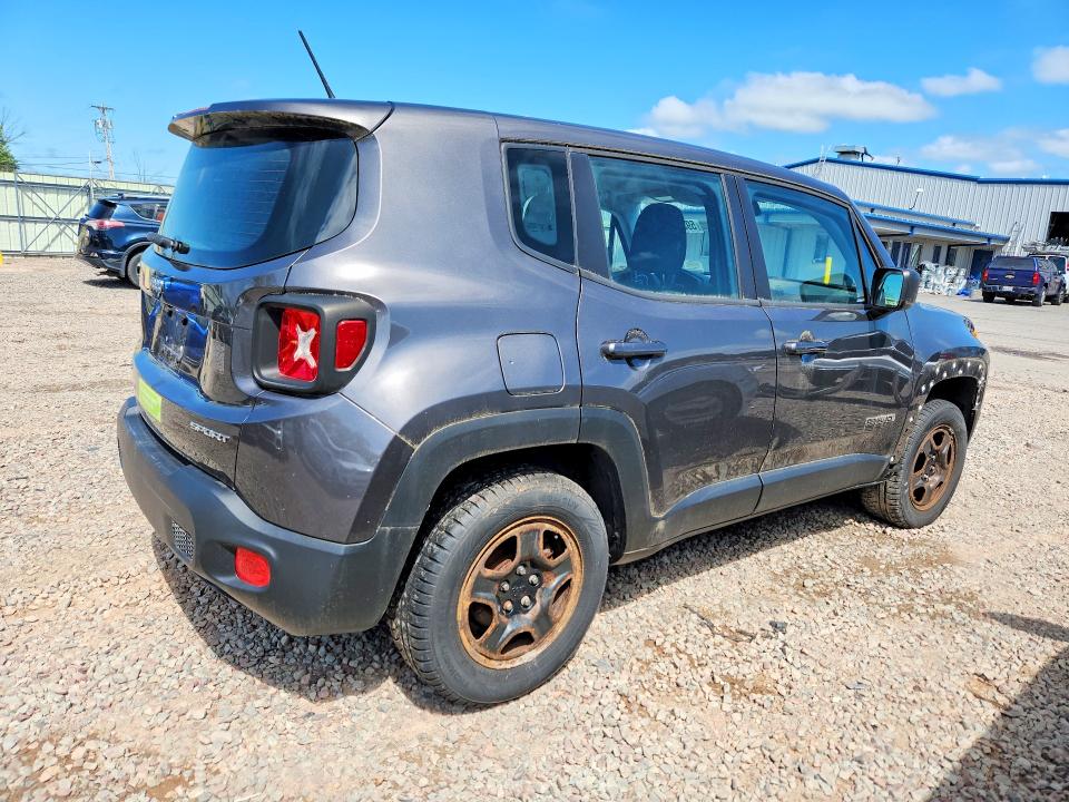 2016 Jeep Renegade VIN ZACCJBAT1GPC79140 COPART salvage auction — MECHANICAL, NY - CERTIFICATE OF TITLE, sold $450 on 2026-07-27 (photo 3)