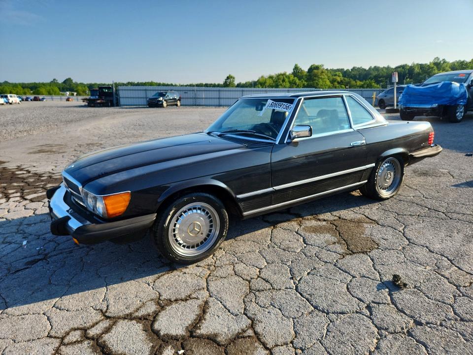 1985 Mercedes-benz 380 VIN WDBBA45C1FA025457 COPART salvage auction — NORMAL WEAR, MI - CERTIFICATE OF TITLE (P), sold $850 on 2026-07-28 (photo 1)
