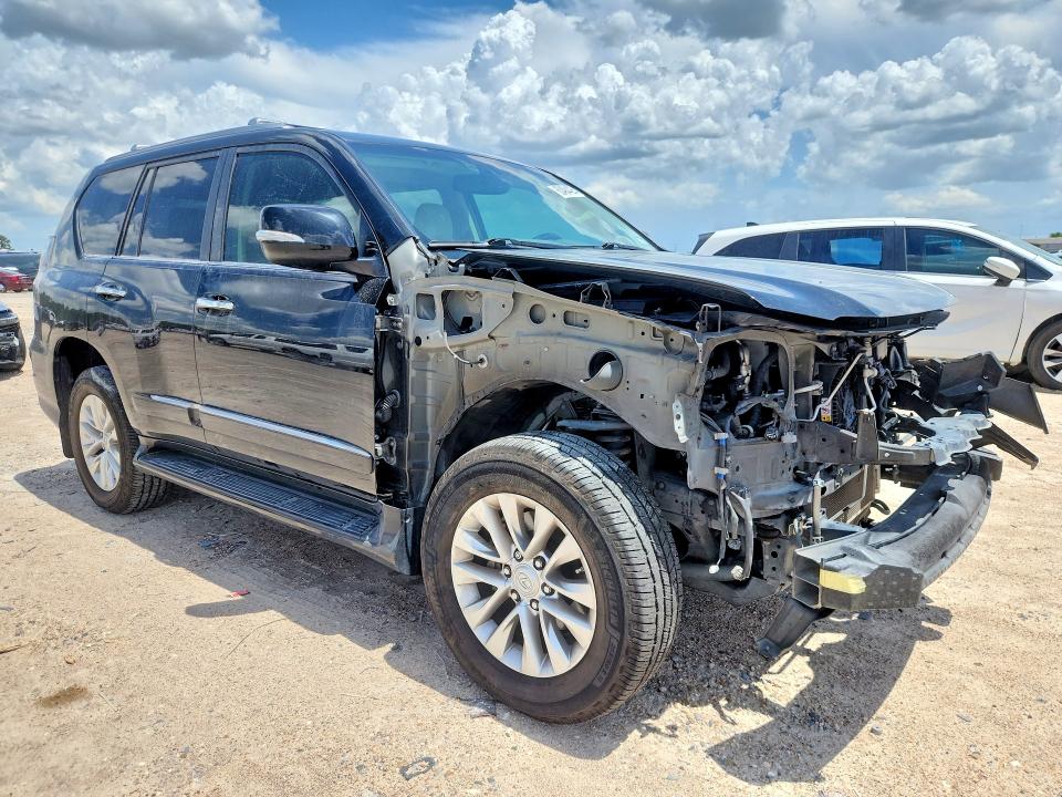 2018 Lexus Gx VIN JTJBM7FX9J5208566 COPART salvage auction — FRONT END, Tx - Salvage Vehicle Title, sold $150 on 2026-07-21 (photo 4)