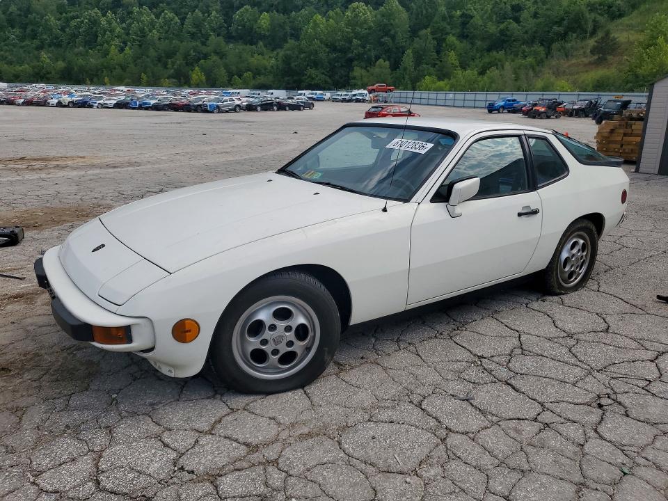 1987 Porsche 924 VIN WP0AA0924HN454157 COPART salvage auction — MECHANICAL, VA - CERTIFICATE OF TITLE, sold $1,650 on 2026-08-13 (photo 1)