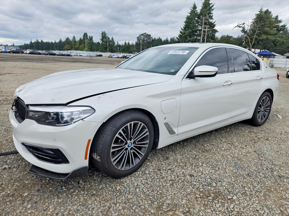 2018 BMW 5er VIN WBAJB1C53JB085446 COPART salvage auction — FRONT END, Wa - Bill Of Sale, sold $4,600 on 2026-08-04 (photo 1)