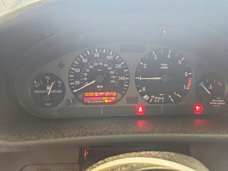 1998 BMW 3 series VIN WBABJ8322WEM21728 COPART salvage auction — WATER/FLOOD, La - Cert Of Title-Salvage Flood, sold $975 on 2026-07-22 (photo 9)