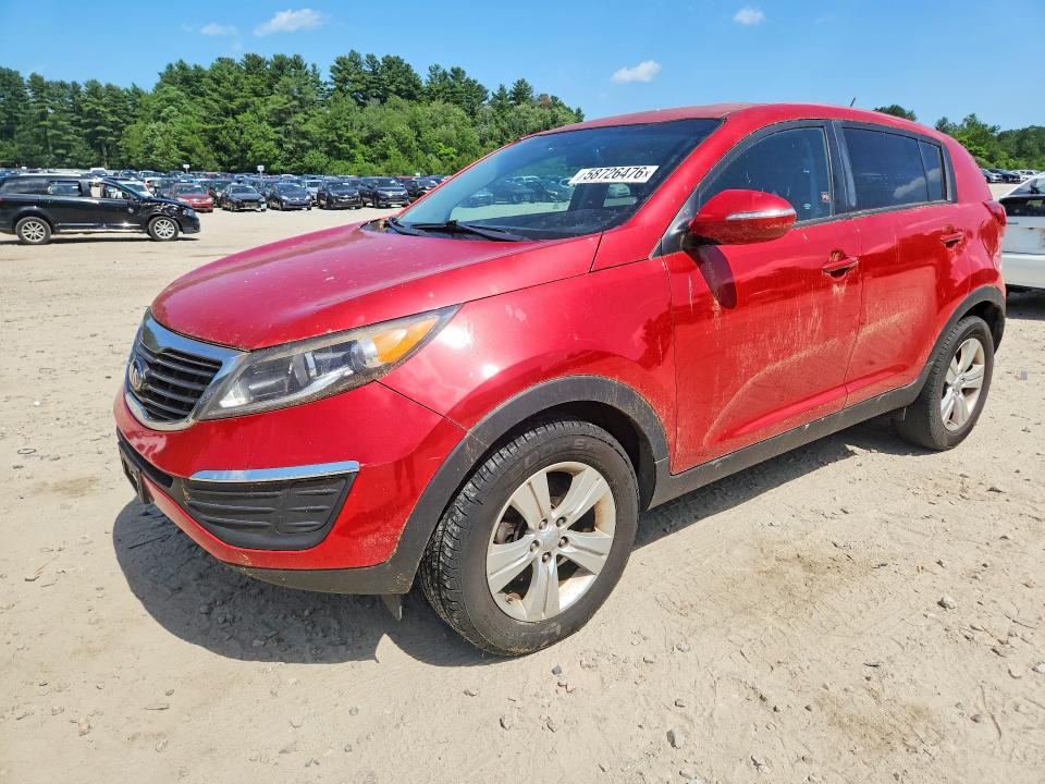 2013 Kia VIN KNDPB3A23D7537260 COPART salvage auction — MECHANICAL, Salvage Title, sold $1,200 on 2026-07-09 (photo 1)