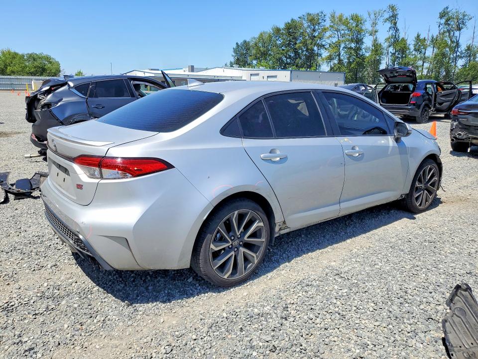 2021 Toyota Corolla VIN JTDS4MCE8MJ062791 COPART salvage auction — FRONT END, Wa - Bill Of Sale, sold $5,800 on 2026-07-13 (photo 3)