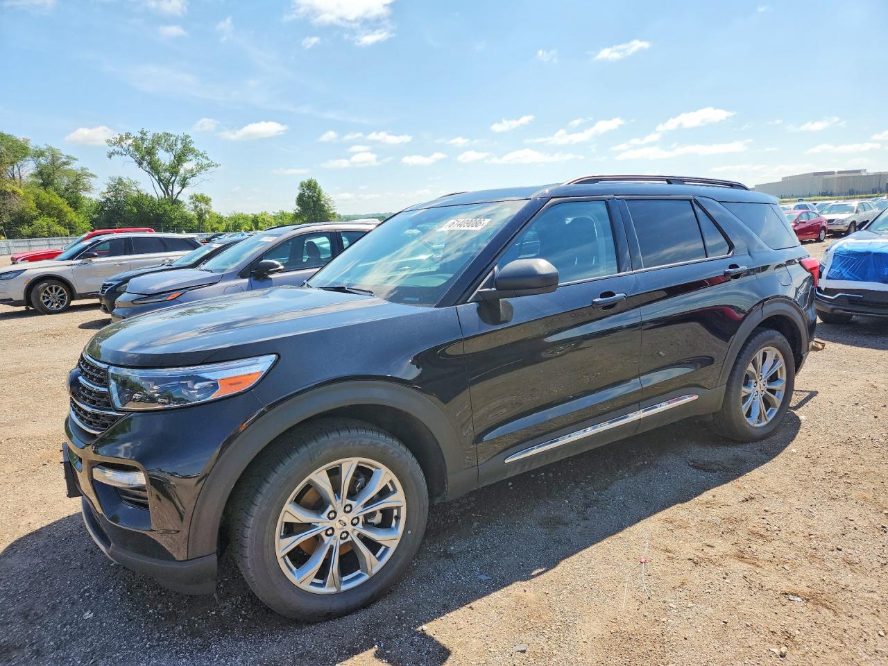 2023 Ford Explorer VIN 1FMSK8DH6PGA66325 — COPART salvage auction photo