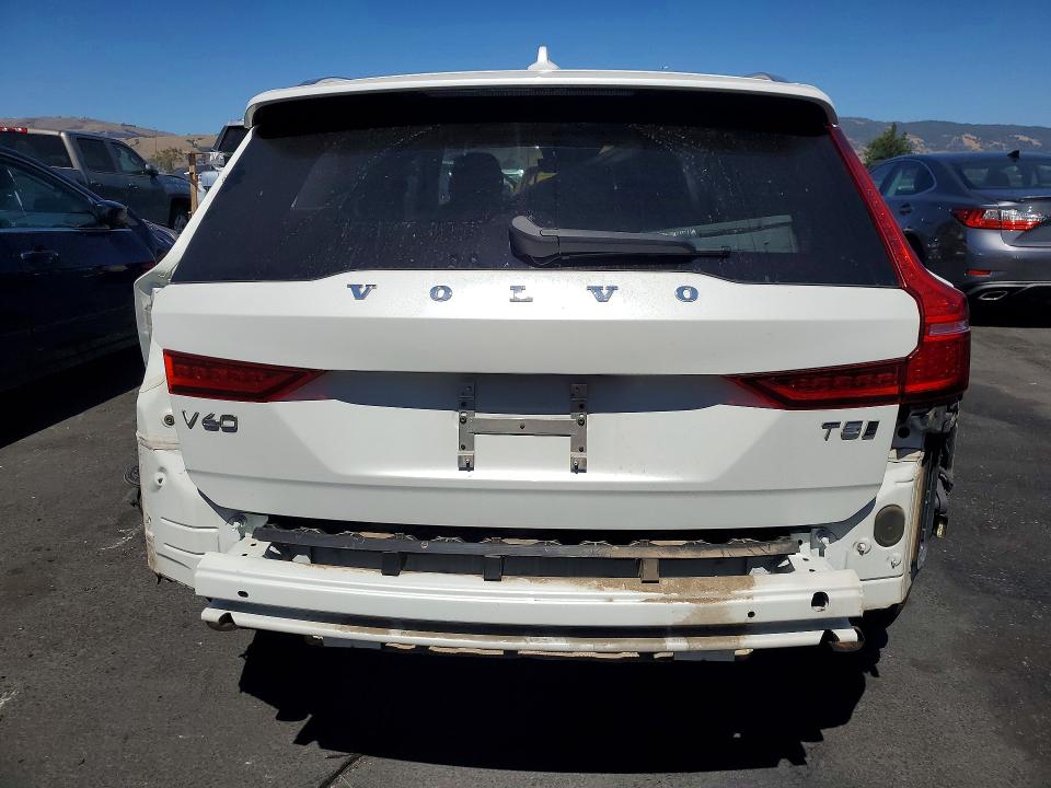 2020 Volvo V60 cross country VIN YV4102WK4L1043972 COPART salvage auction — REAR END, Ca - Salvage Certificate, sold $7,200 on 2026-08-18 (photo 6)