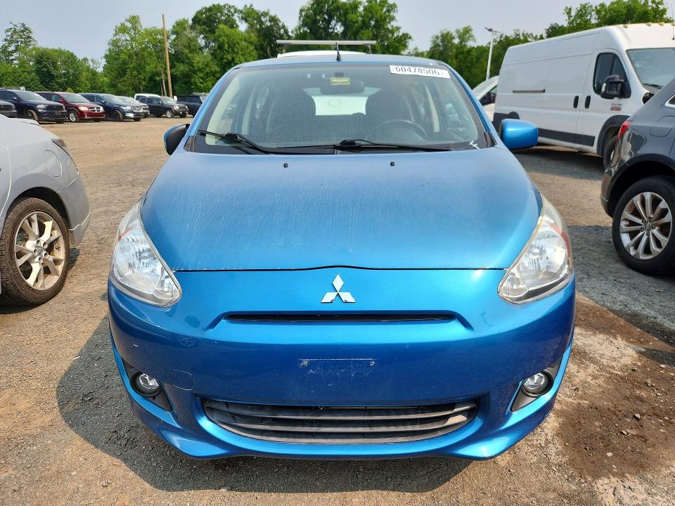 2014 Mitsubishi Mirage VIN ML32A4HJ5EH005703 COPART salvage auction — MINOR DENT/SCRATCHES, Me - Certificate Of Title (P), sold $725 on 2026-07-16 (photo 5)