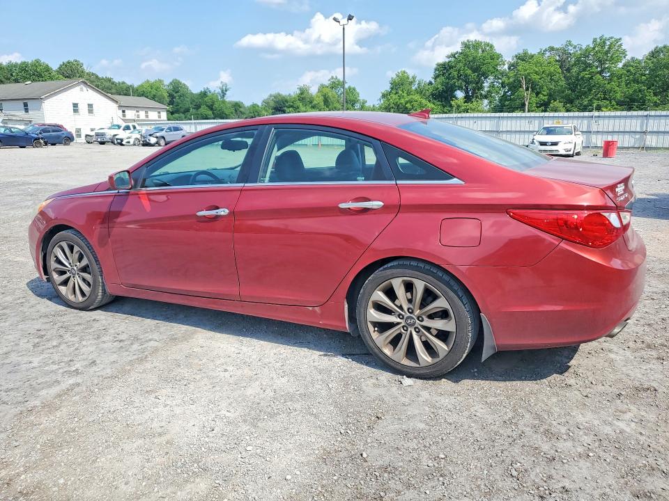 2012 Hyundai Sonata VIN 5NPEC4AC2CH447529 COPART salvage auction — REAR END, Pa - Certificate Of Salvage, sold $975 on 2026-08-22 (photo 2)