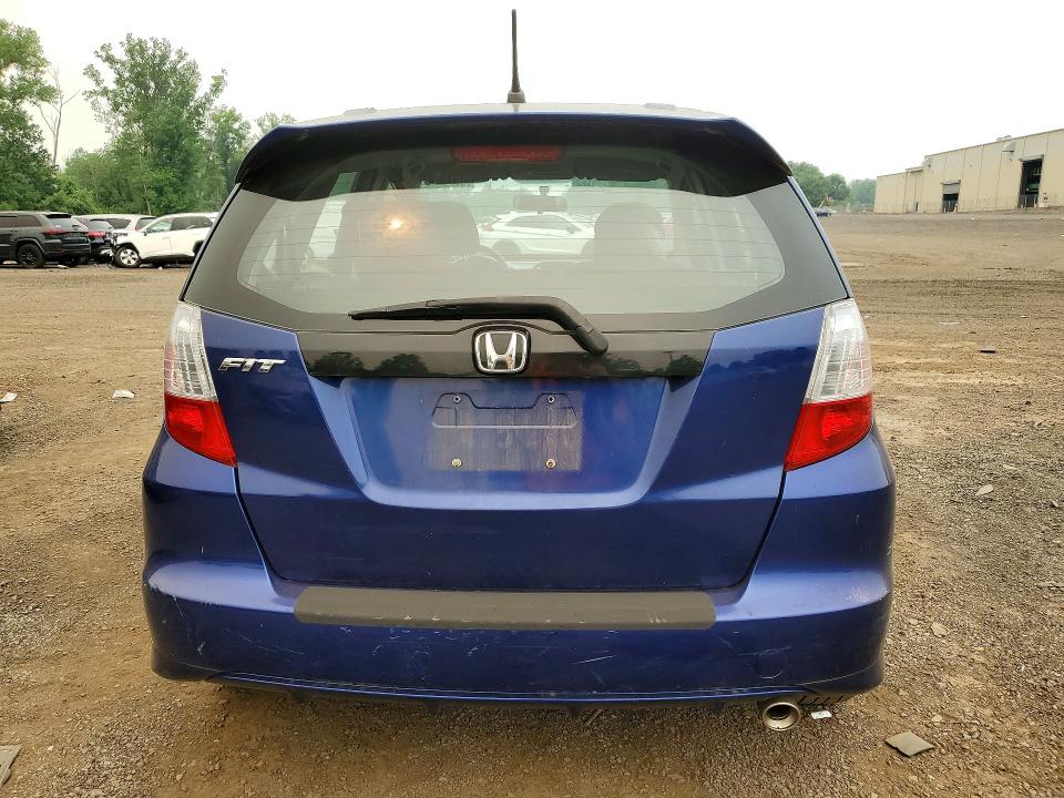2011 Honda Fit VIN JHMGE8H57BC008823 COPART salvage auction — MECHANICAL, CT - CERT OF TITLE-SALVAGE, sold $875 on 2026-07-21 (photo 6)