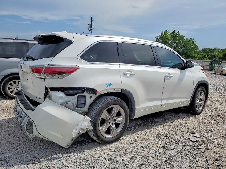 2015 Toyota Highlander VIN 5TDYKRFH4FS093819 COPART salvage auction — SIDE, Al - Cert Of Title-Salvage Title, sold $250 on 2026-07-28 (photo 3)